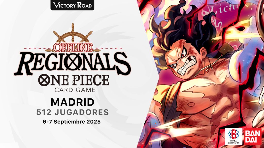 Imagen de título del Regional de One Piece de Madrid de Septiembre 2025