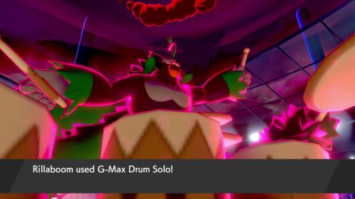 Rillaboom using G-Max Drum Solo