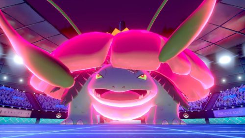 Venusaur using G-Max Vine Lash